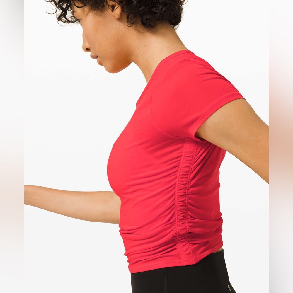 Lululemon All It Takes Short Sleeve
Carnation Red